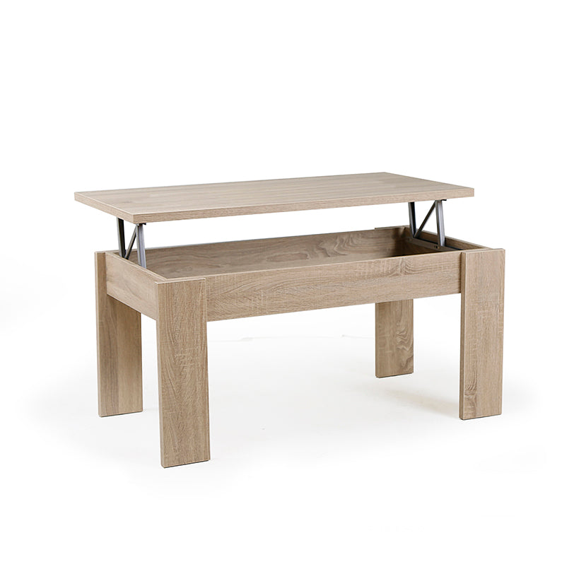 Mesa de centro elevable