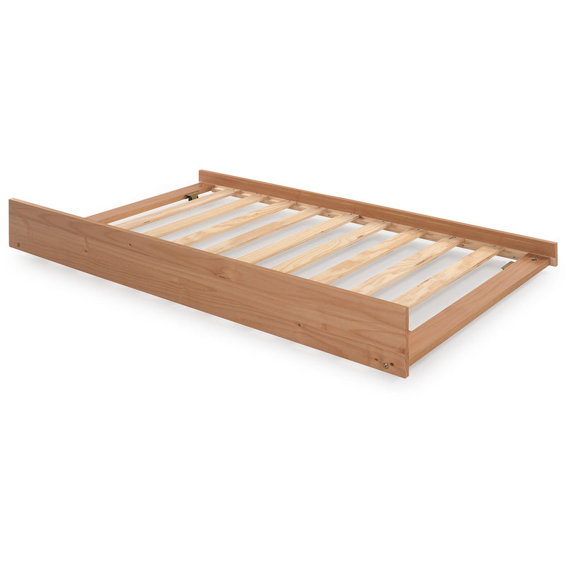 Cama Auxiliar para Litera de Madera – 189x96x22 cm | Estructura Baja para Cama Nido o Supletoria | Color Blanco Abierto - Buyqualia