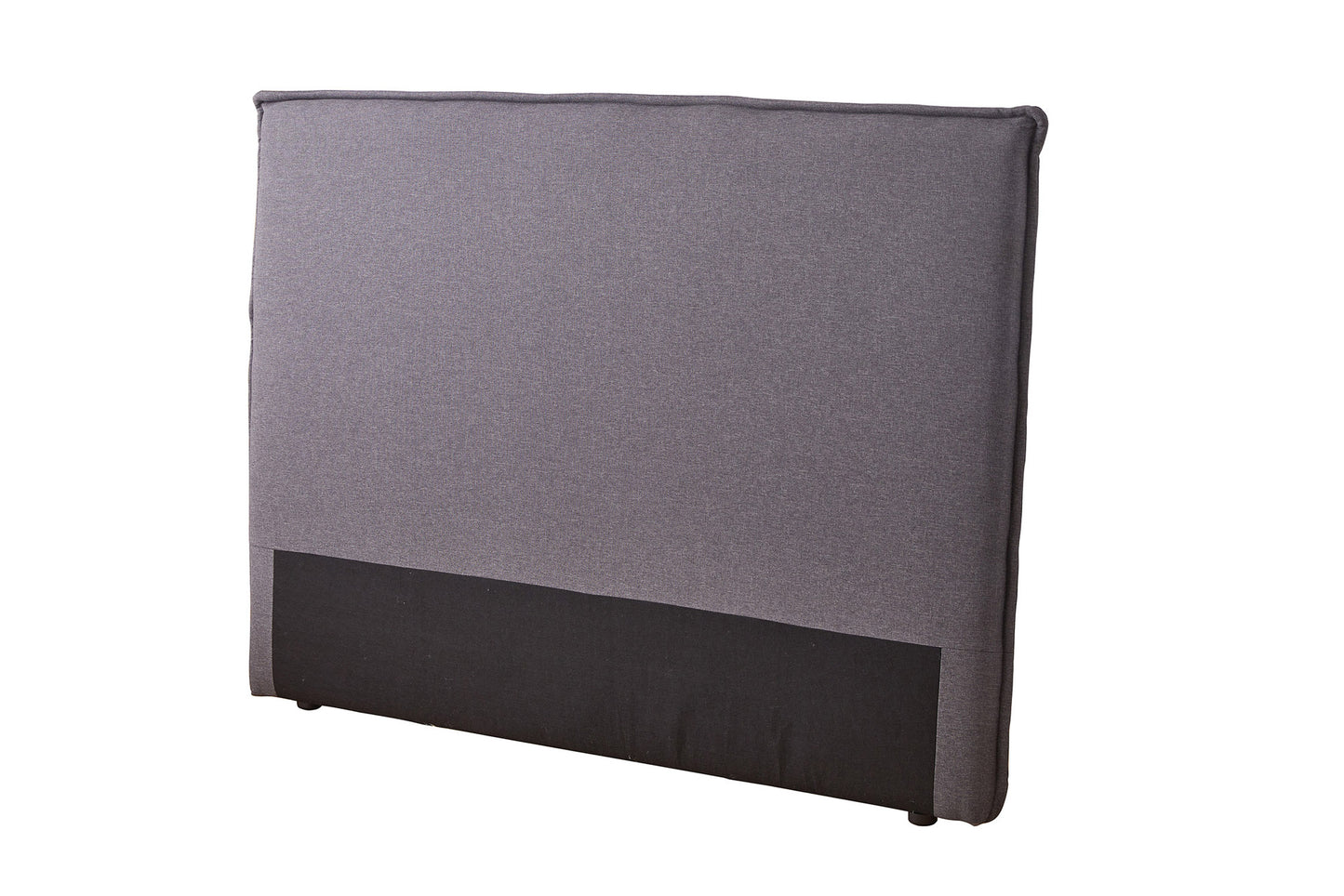 Cabezal tapizado en tela lisa – Diseño elegante y confortable, para cama de 150/160 cm, 160x120x8 cm - Buyqualia