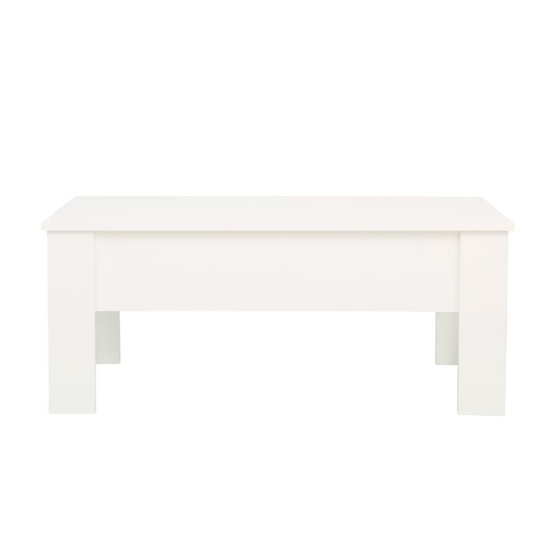 Mesa de Centro Elevable con Espacio de Almacenaje – Mesa de Salón Funcional – Disponible en Blanco, Roble Ares y Sonoma