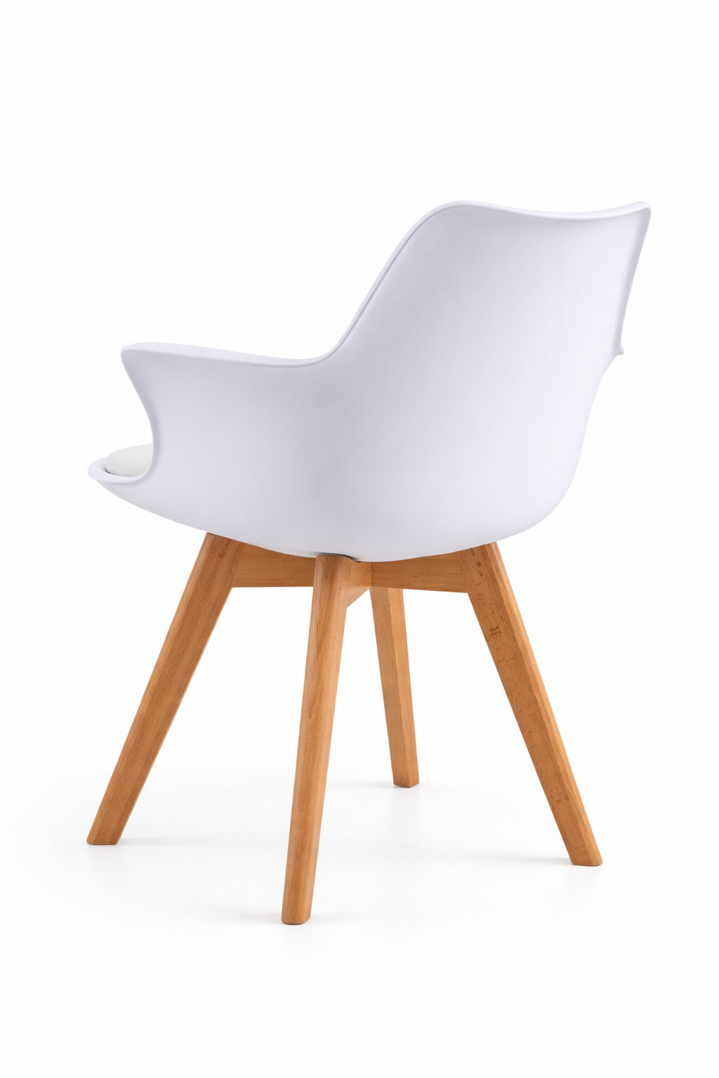 Juego de 4 Sillas Blancas – Diseño Moderno para Comedor y Cocina