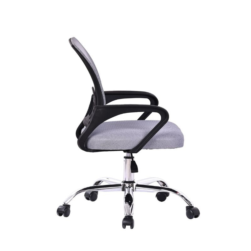 Silla de Oficina Saray  Gris | Cómoda y Funcional
