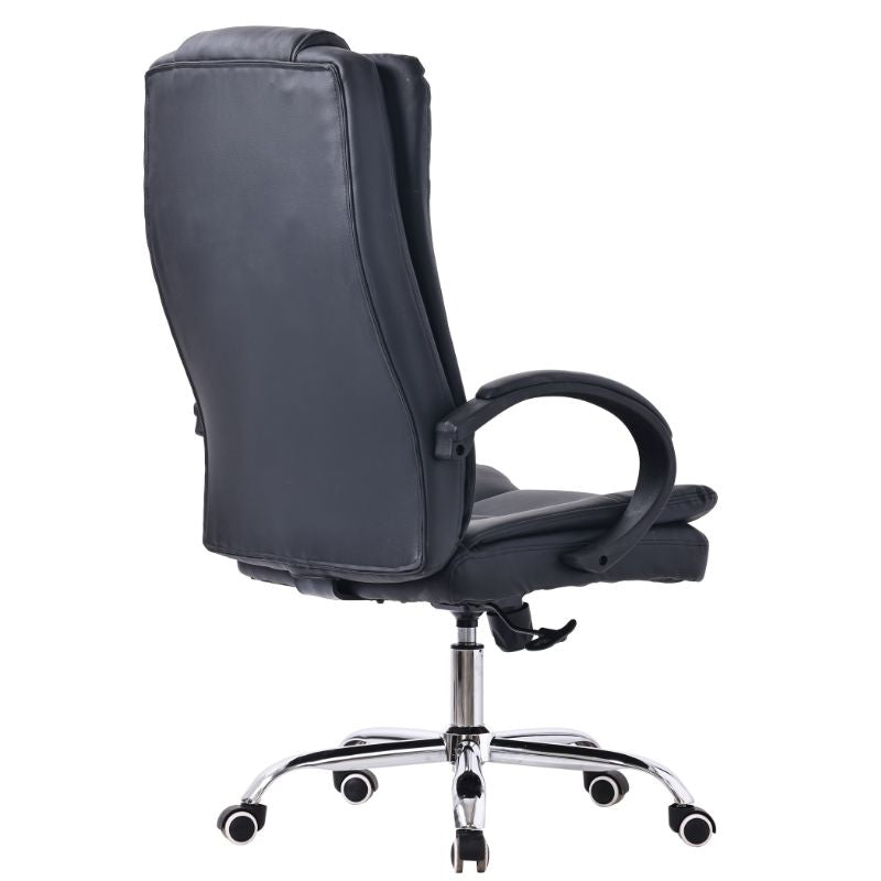Silla de Oficina Negra | Diseño Moderno y Cómodo | Buyqualia