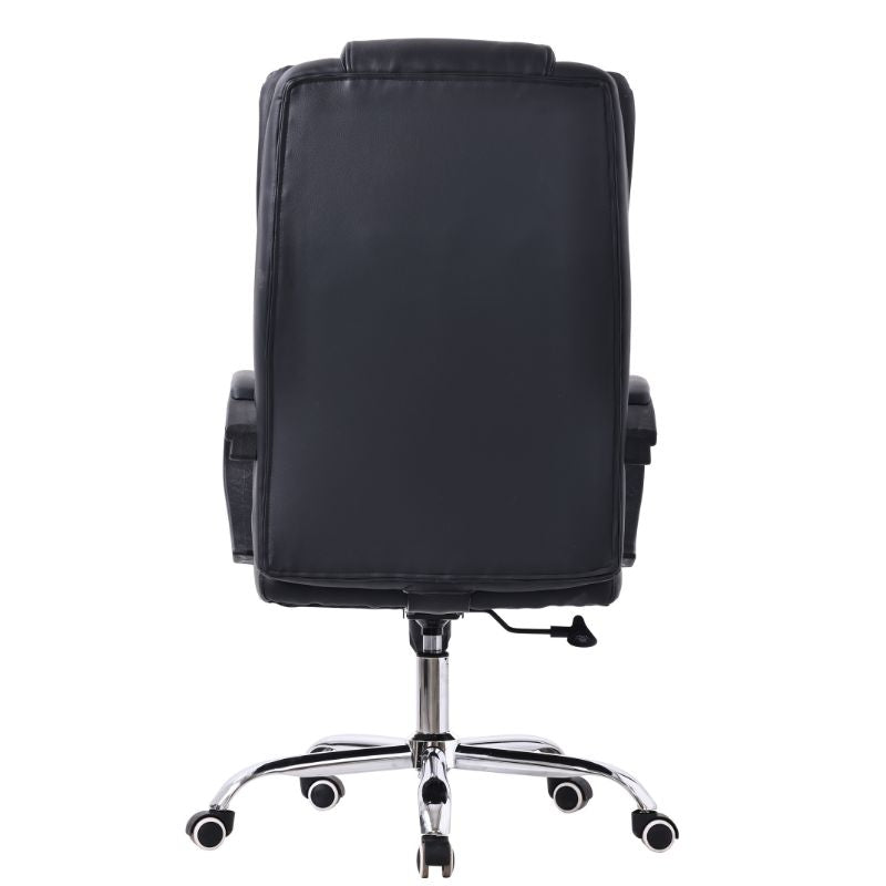 Silla de Oficina Negra | Diseño Moderno y Cómodo | Buyqualia
