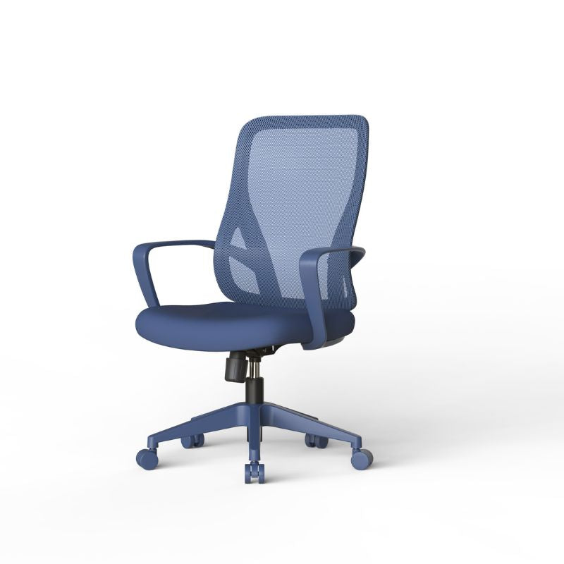 Silla ejecutiva ergonómica de oficina con respaldo de malla