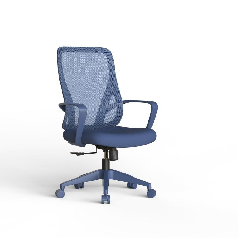 Silla ejecutiva ergonómica de oficina con respaldo de malla