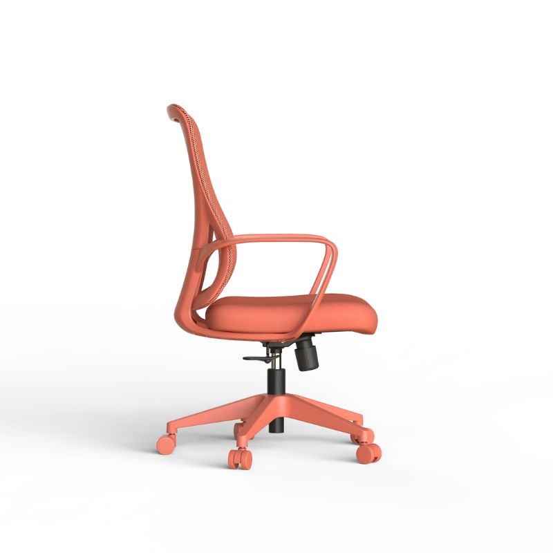 Silla ejecutiva ergonómica de oficina con respaldo de malla