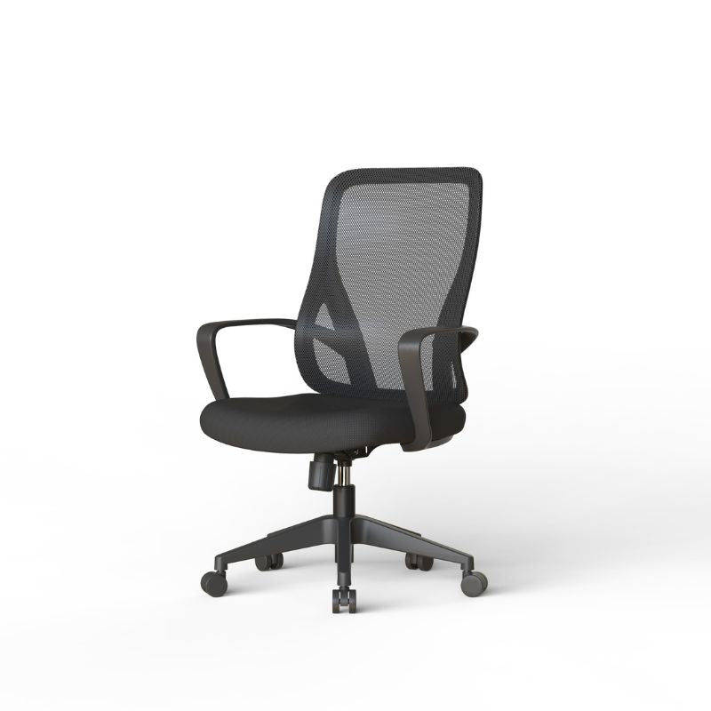 Silla ejecutiva ergonómica de oficina con respaldo de malla