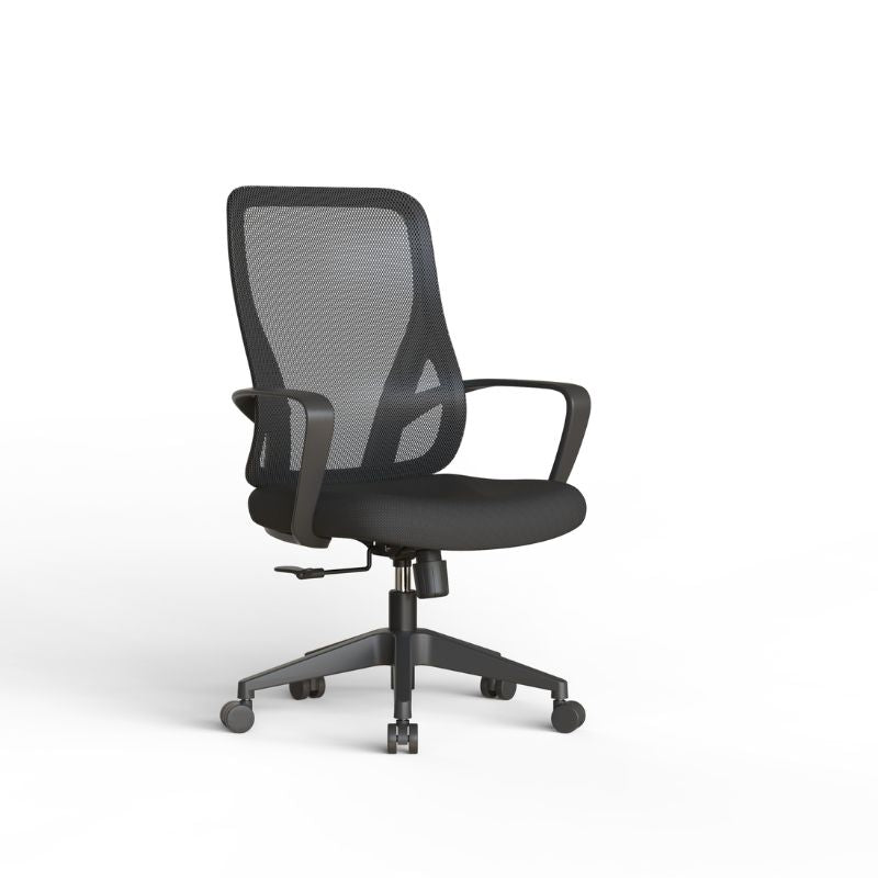 Silla ejecutiva ergonómica de oficina con respaldo de malla