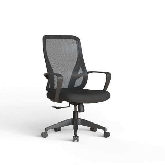 Silla ejecutiva ergonómica de oficina con respaldo de malla
