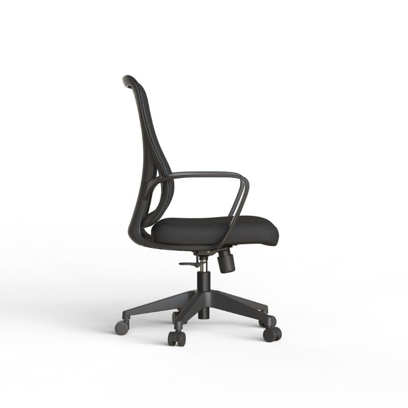 Silla ejecutiva ergonómica de oficina con respaldo de malla