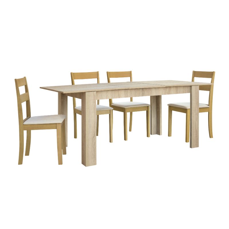 Juego de 2 Sillas Dallas Blancas [SI-729] – Sillas de Comedor Modernas y Funcionales