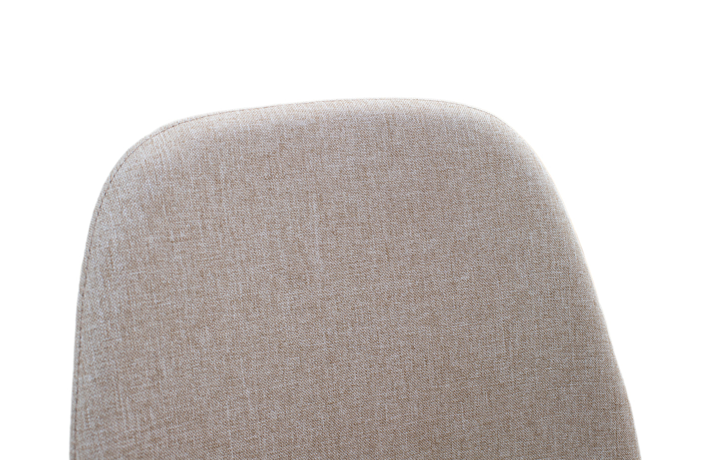 Juego de 4 Sillas tapizadas de estilo nórdico con patas de madera y diseño ergonómico