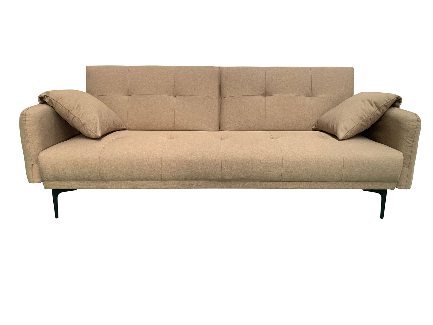 Sofá Cama Clic-Clac en Tela – Moderno, funcional y cómodo, Diseño 2 en 1 para Salón o Habitación - Buyqualia