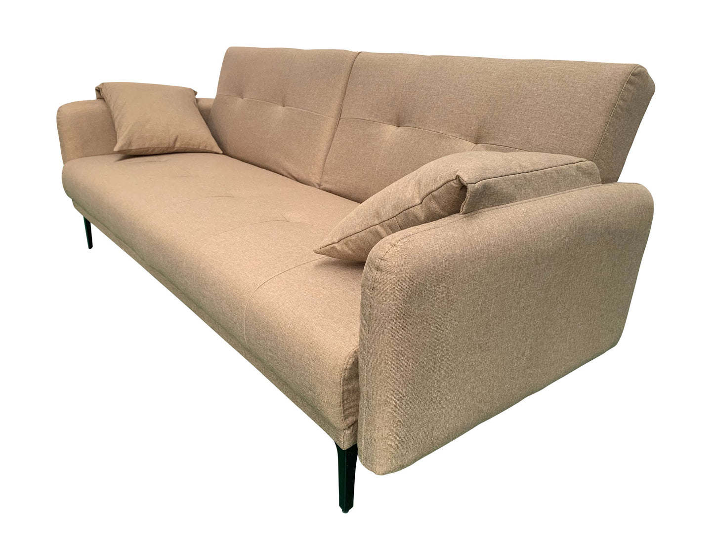 Sofá Cama Clic-Clac en Tela – Moderno, funcional y cómodo, Diseño 2 en 1 para Salón o Habitación - Buyqualia